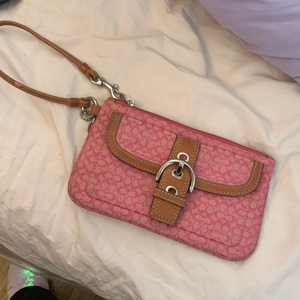 Coach wristlet